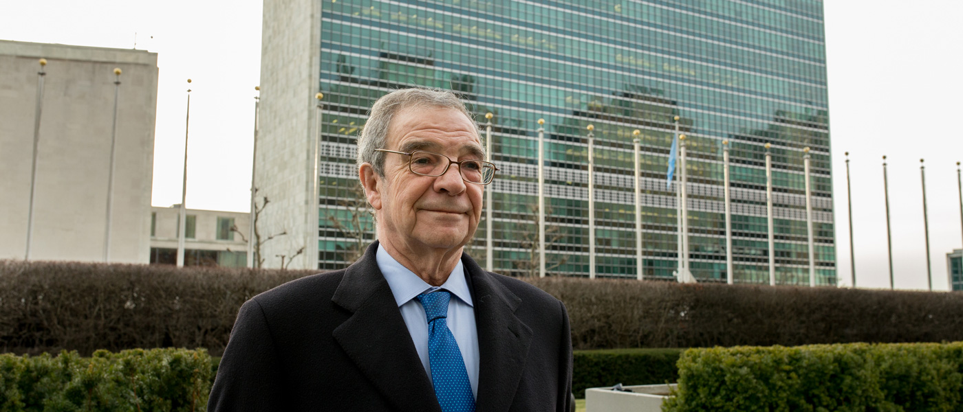 César Alierta presents Profuturo to the UN