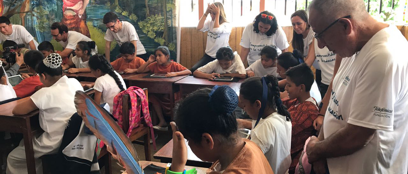Termina a experiência de Voluntariado ProFuturo no Peru