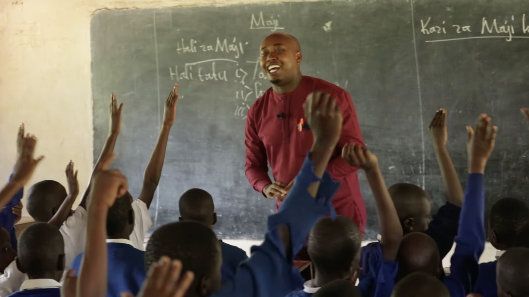 We continue to expand our Teacher Professional Development project in Africa