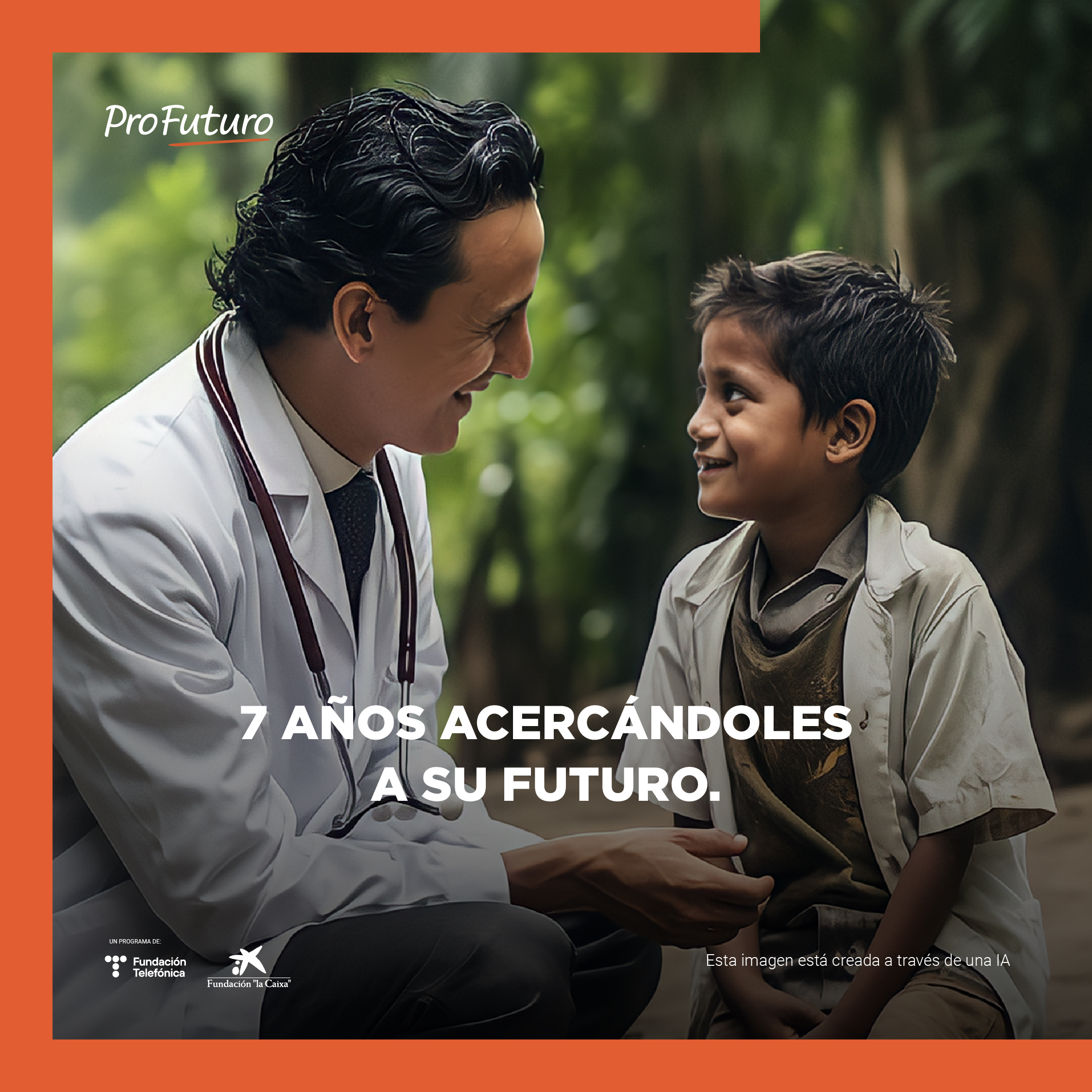 Voilà 7 ans que ProFuturo offre aide les enfants de milieux vulnérables à avoir un meilleur avenir