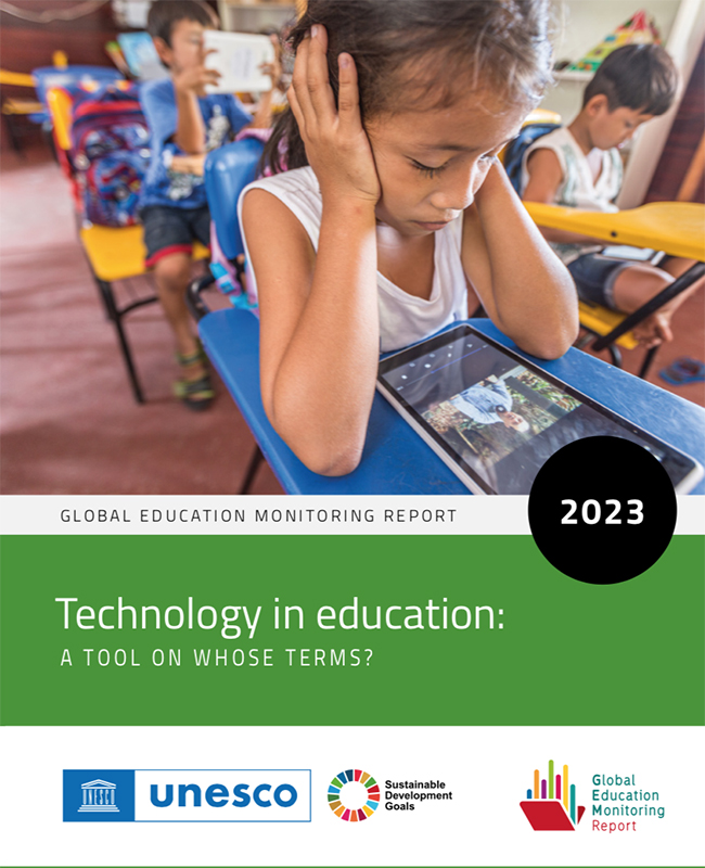 Relatório GEM 2023: luzes e sombras do uso da tecnologia na educação