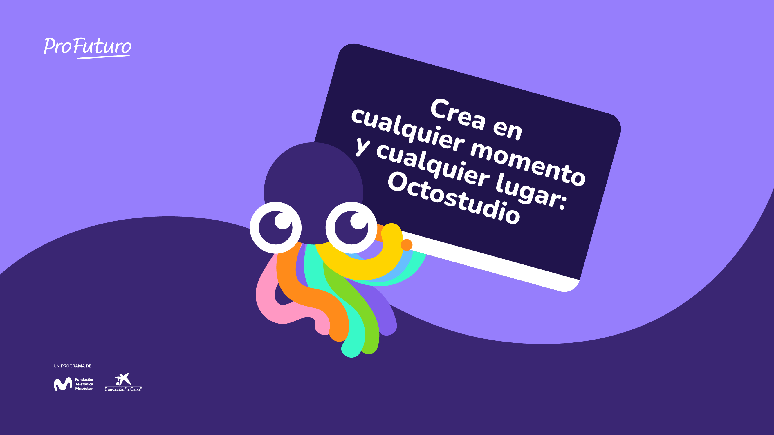 O ProFuturo lançou o primeiro guia didático em espanhol do OctoStudio