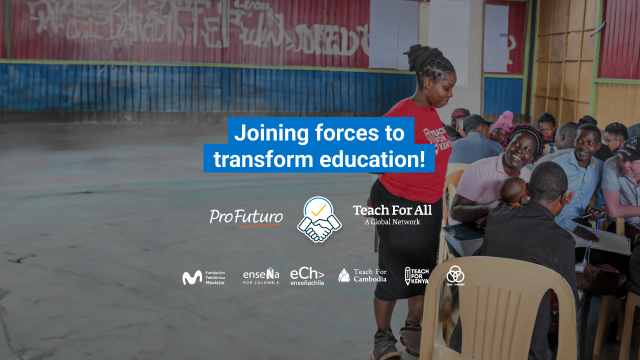 ProFuturo and Teach For All network to train 8,000 teachers in digital and leadership skills