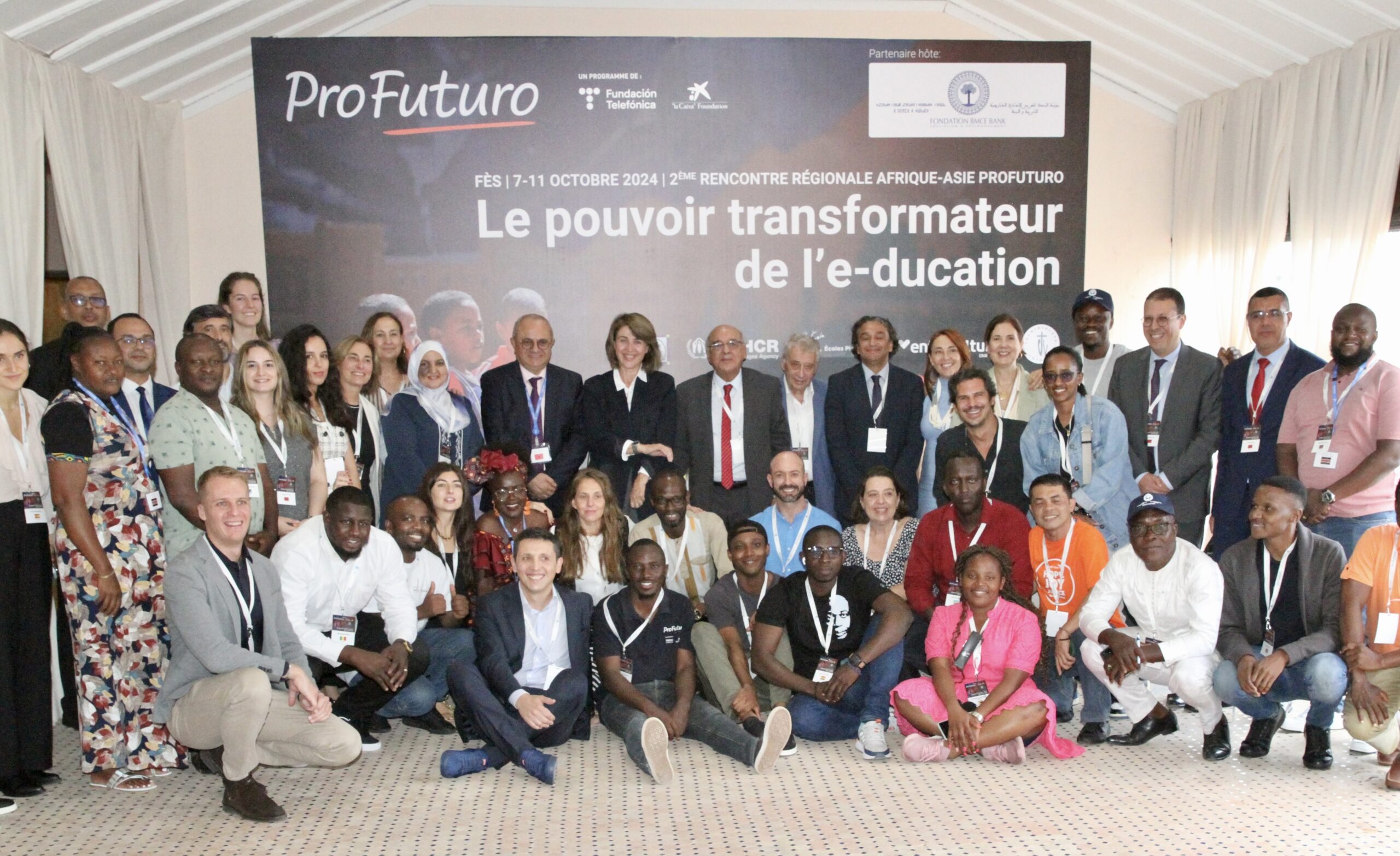 ProFuturo reúne a sus socios de África y Asia en Marruecos para impulsar la transformación educativa