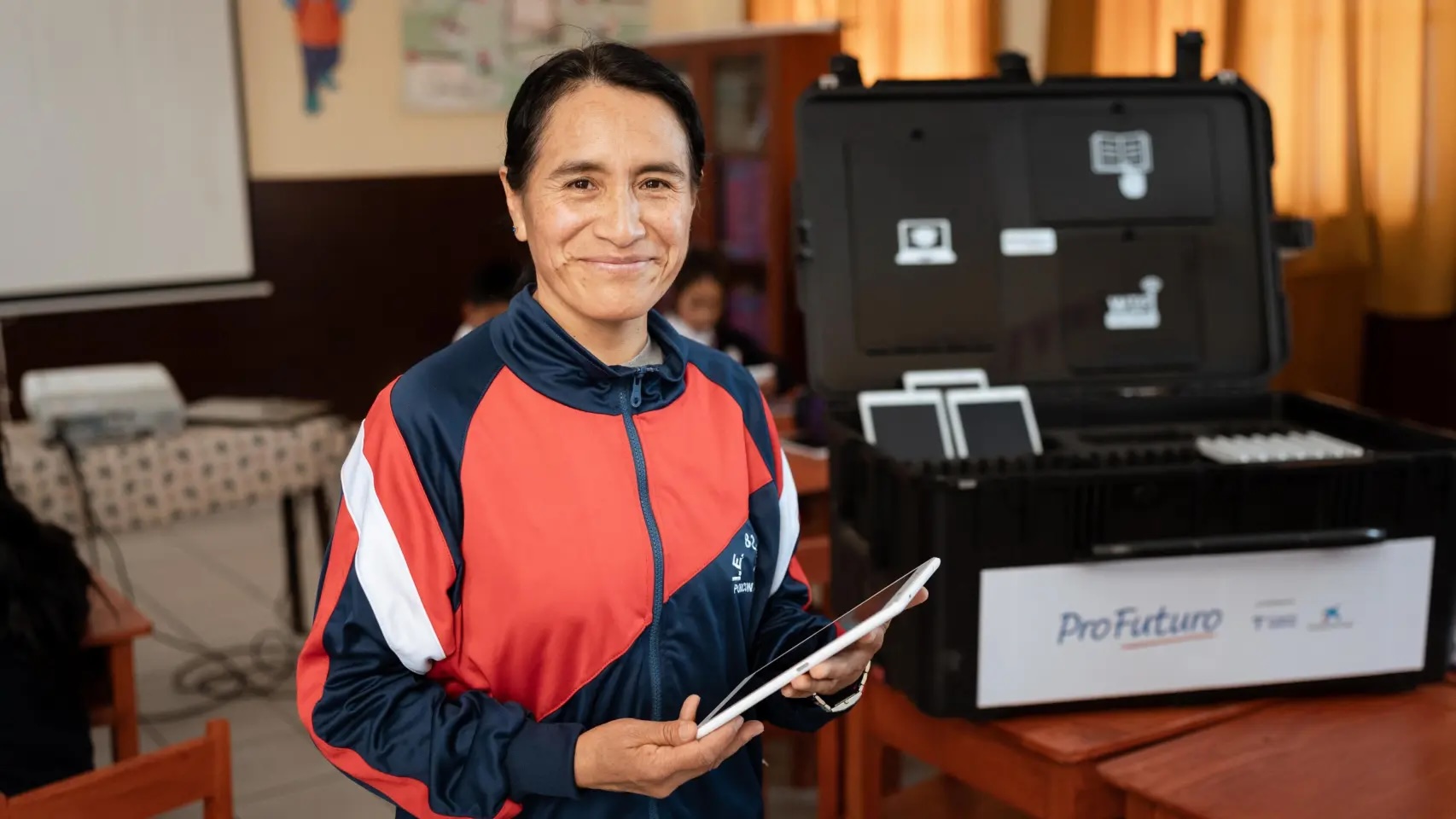 Meet Paquita, the teacher using the Peruvian green soup recipe to teach her students maths