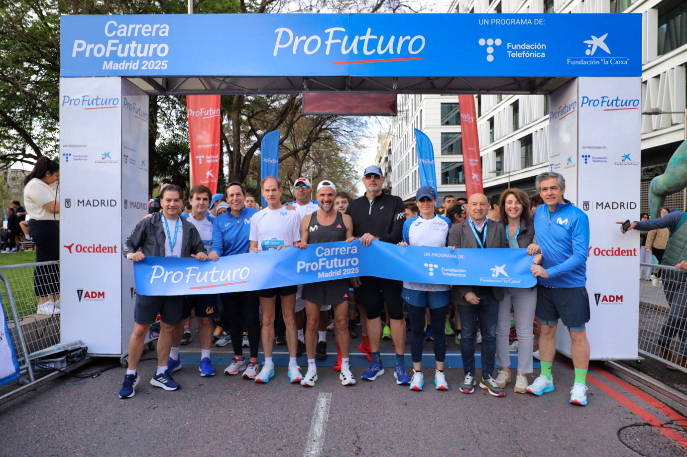La carrera solidaria de Fundación Telefónica y Fundación “la Caixa” regresa con su X edición