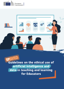 El informe de la comisión europea sobre ética de la IA en educación.
