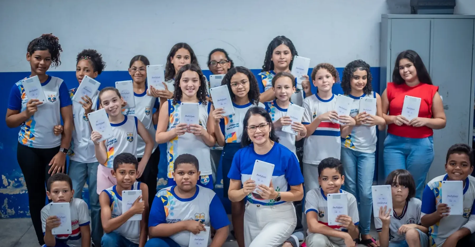 Clase de ProFuturo en Brasil