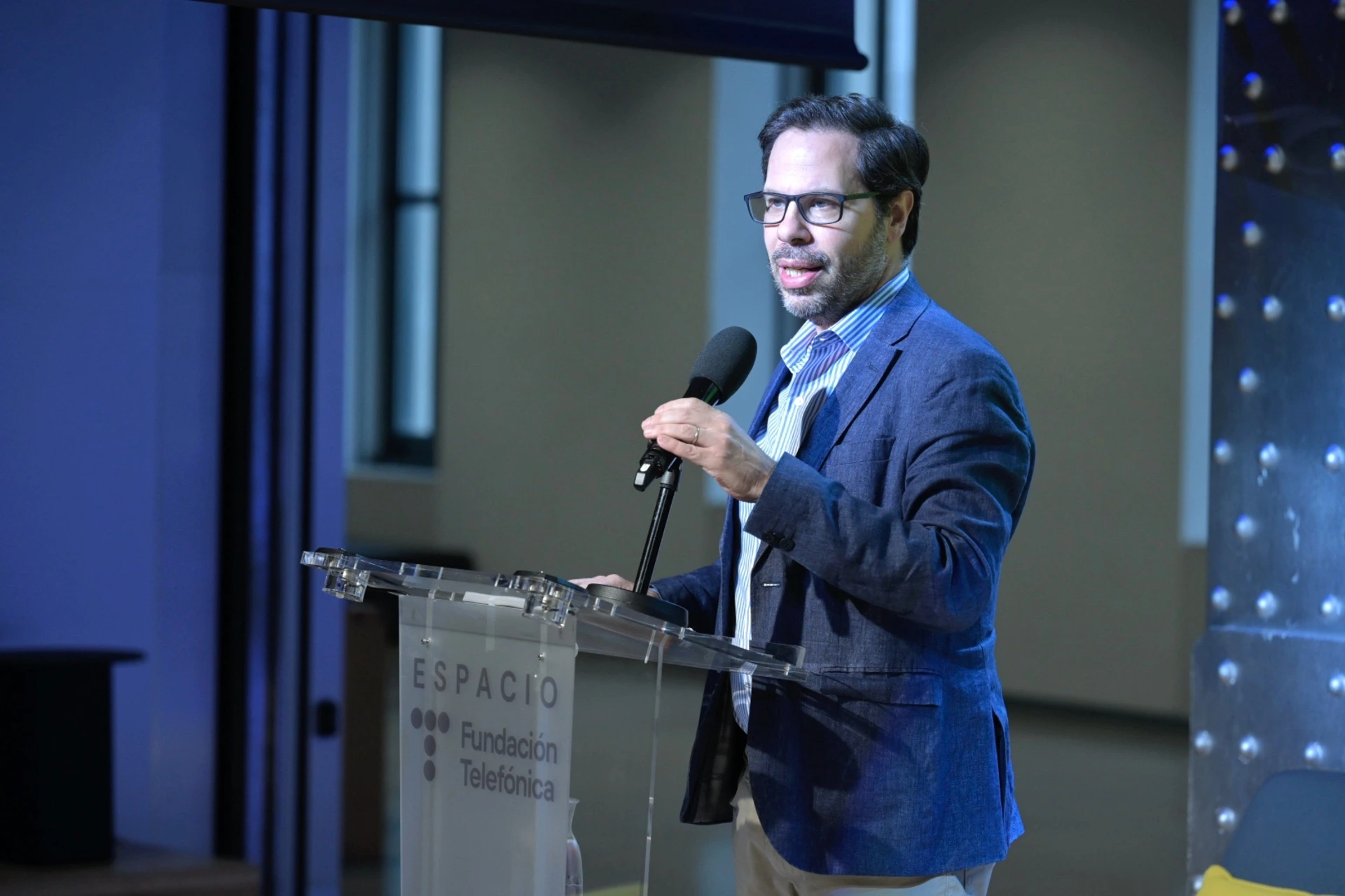 Axel Rivas en Espacio Fundación Telefónica. Axel Rivas en Espacio Fundación Telefónica.