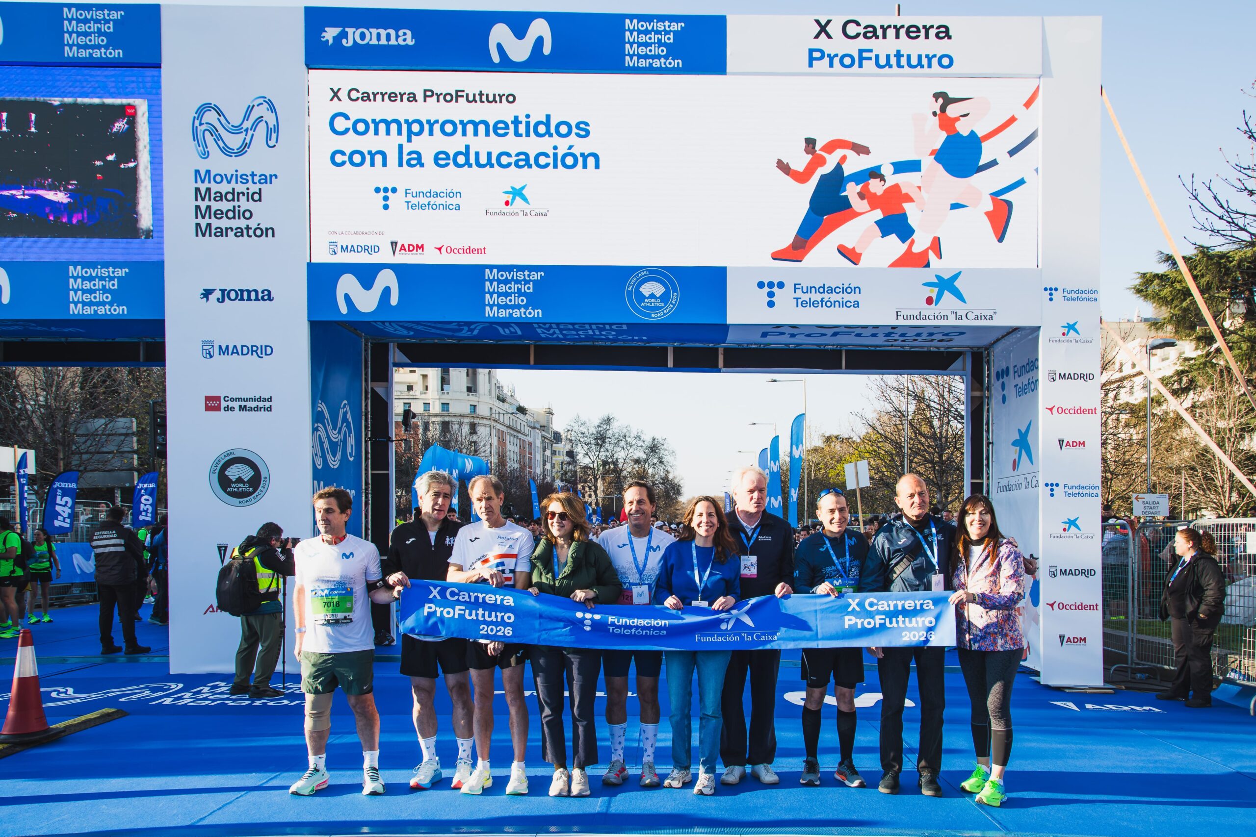 The charity race organised by Fundación Telefónica and Fundación “la Caixa” returns for its 10th edition