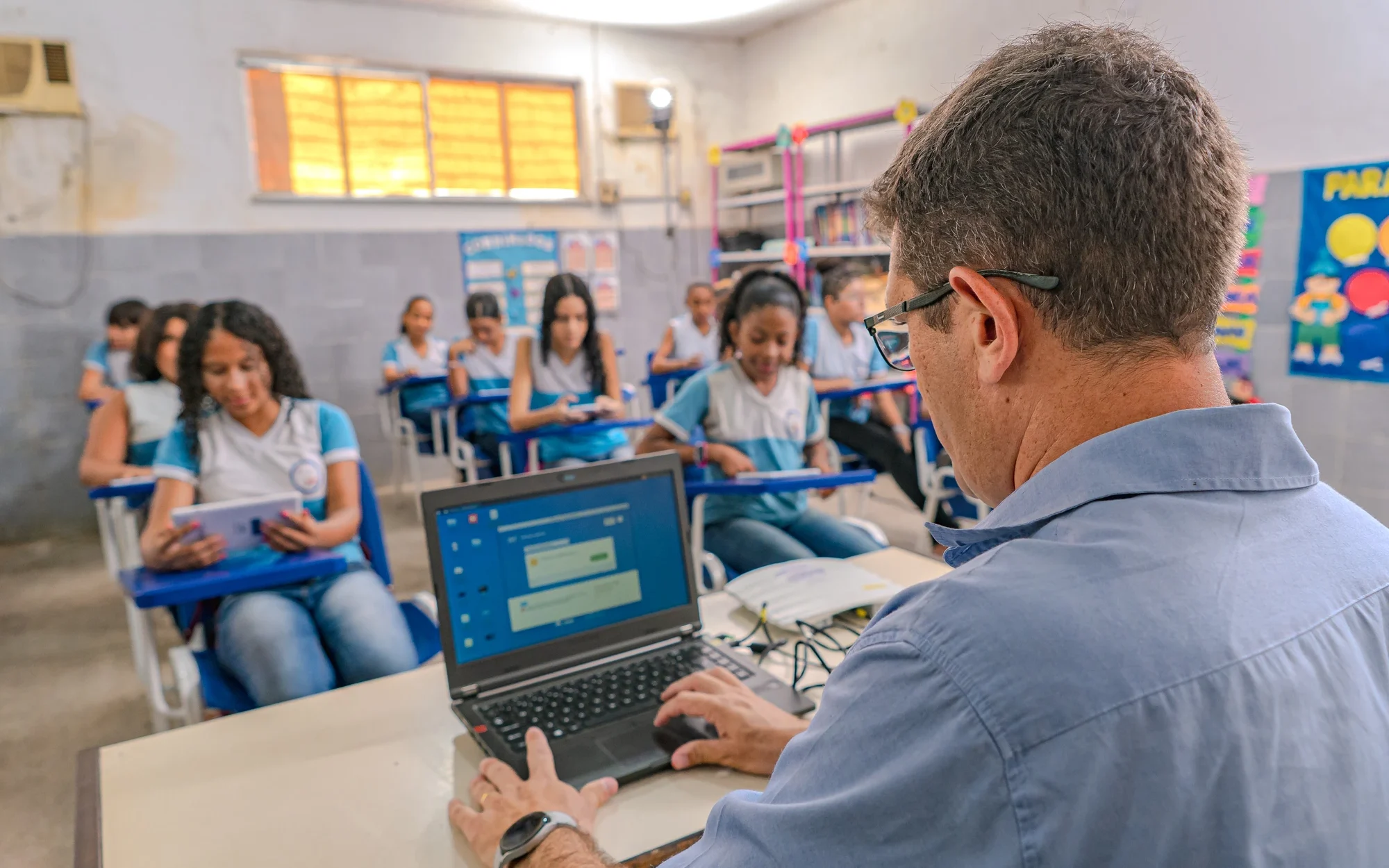 Escuela de ProFuturo en Brasil. Escuela de ProFuturo en Brasil.