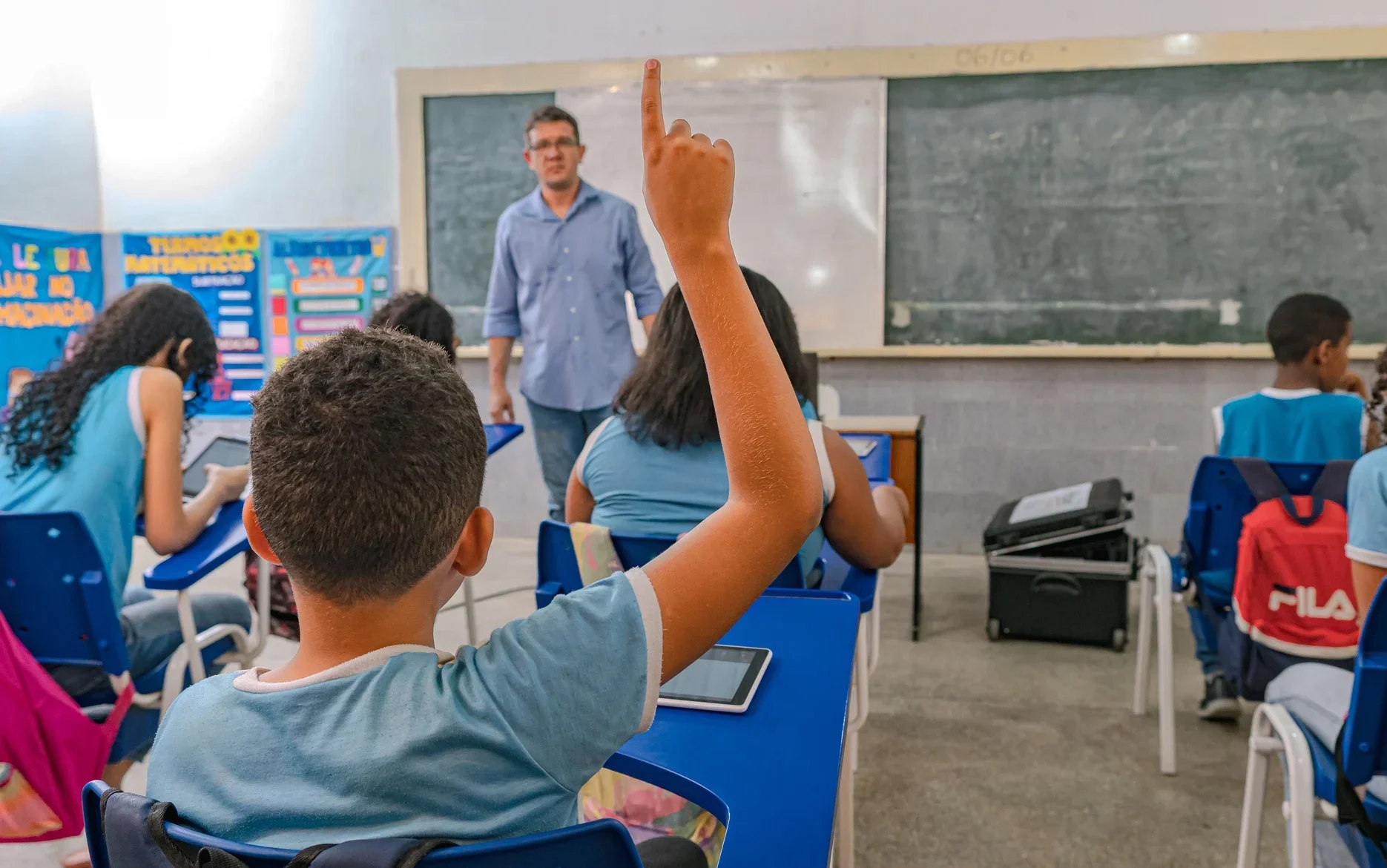 Escuela de ProFuturo en Brasil.