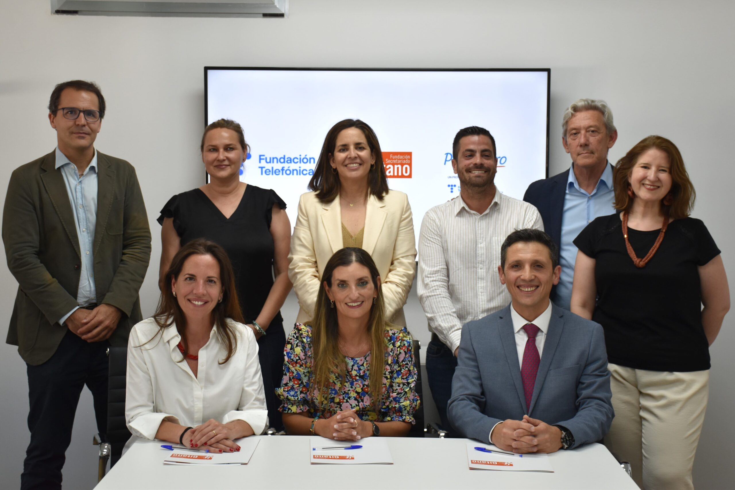 Fundación Telefónica, ProFuturo y Fundación Secretariado Gitano se unen para reducir la brecha digital y el fracaso escolar en la juventud gitana