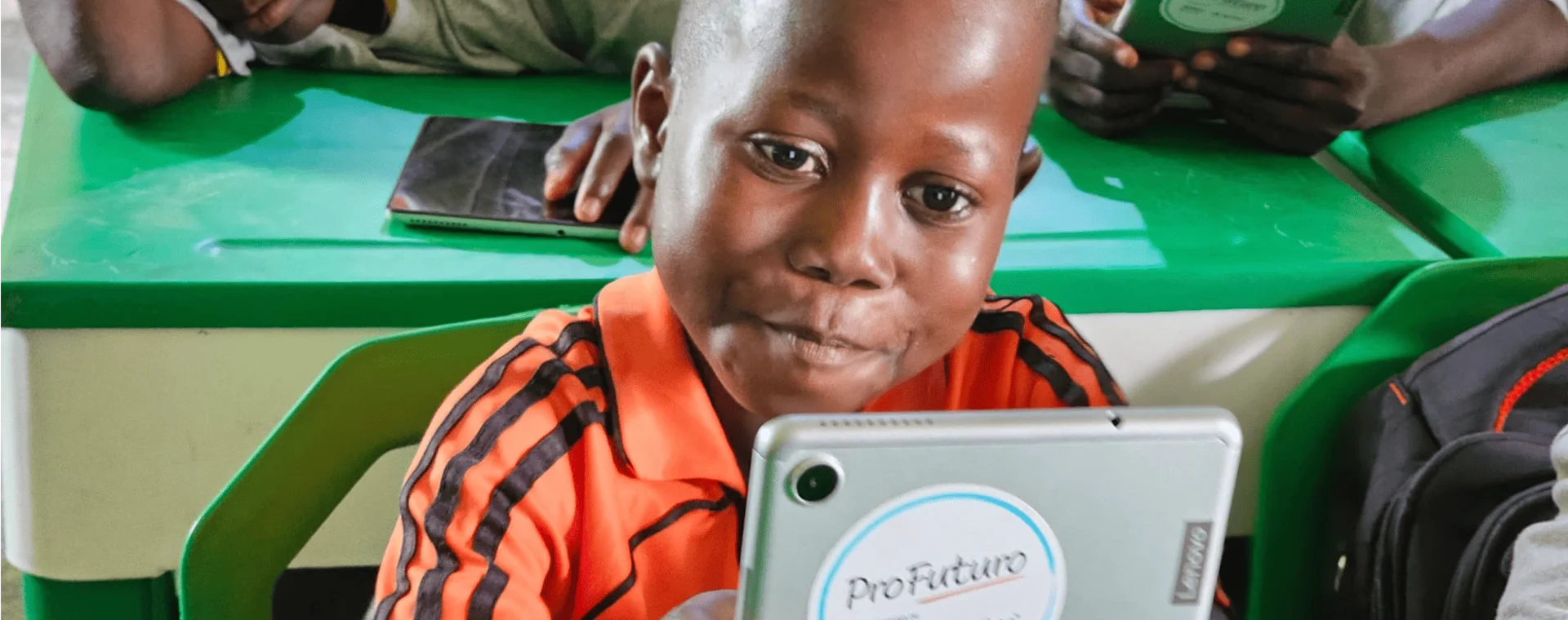 Escuela de ProFuturo en Nigeria.