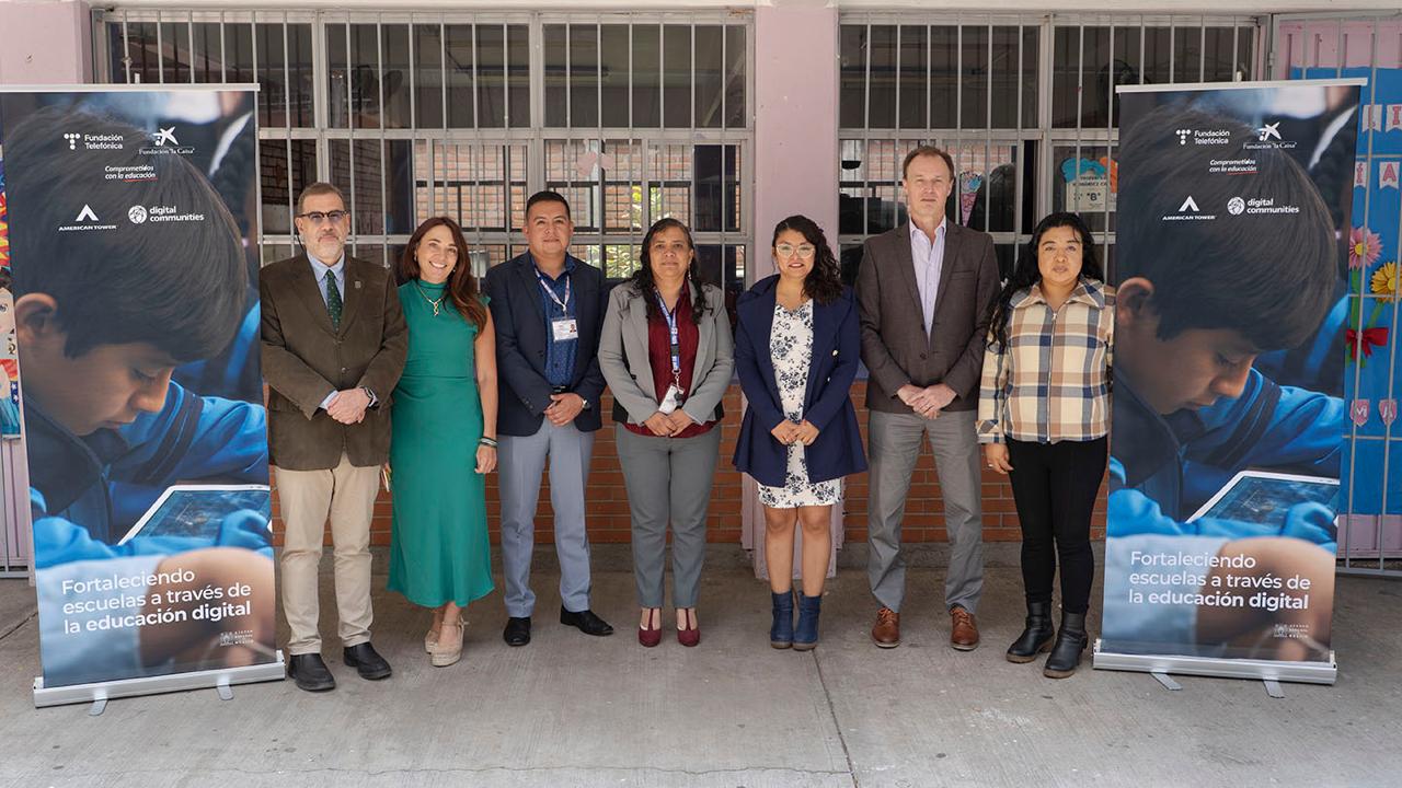 La alianza educativa entre Comprometidos con la Educación y American Tower benefició a más de 6,700 alumnos y 520 docentes en México