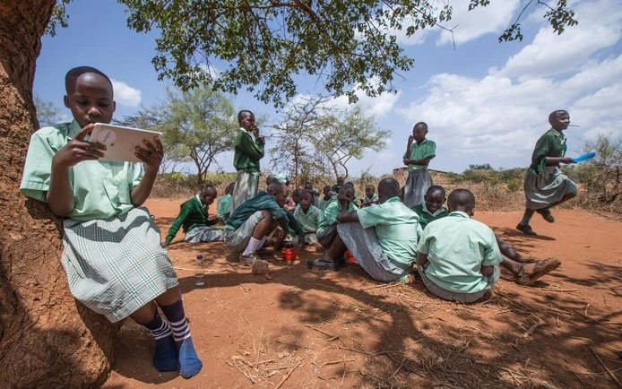 Escuela de ProFuturo en Kenia. © Ismael Martínez Sánchez Escuela de ProFuturo en Kenia. © Ismael Martínez Sánchez